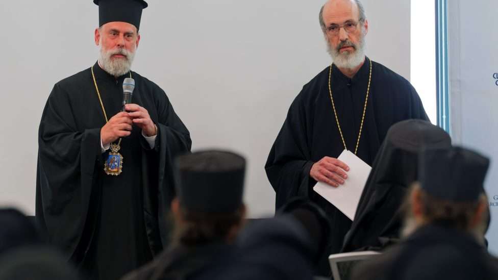 H.E. Archbishop Elpidophoros participating at various meetings at the 48th Clergy-Laity Congress in Cleveland, Ohio on Wednesday July 1st, 2026.