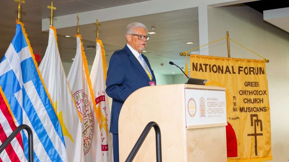 H.E. Archbishop Elpidophoros participating at various meetings at the 48th Clergy-Laity Congress in Cleveland, Ohio on Thursday July 2ND, 2026.