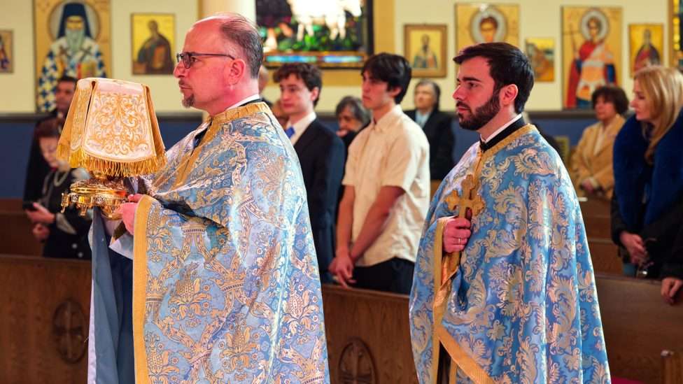 H.E. Archbishop Elpidophoros Officiated at Divine Liturgy and Doxology today March 25th Celebrating the Annunciation and Greek Independence at The Annunciation Greek Orthodox Church in NYC. March 25th, 2026